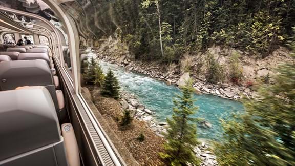 Ride the Rocky Mountaineer