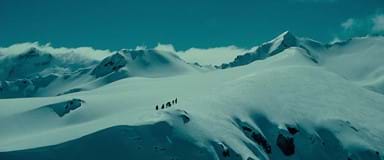 The snow-capped peaks in The Lord of the Rings are a delight to watch (Picture: New Line Cinema)
