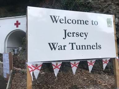 Entrance to the Jersey War Tunnels
