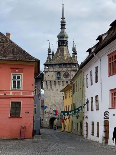Check out the vibrant streets of picture-perfect Sighișoara.