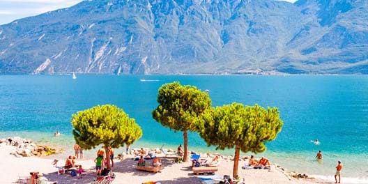 The sapphire shores of Italy’s Lake Garda during the height of summer – will you end up here?