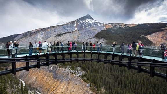The Columbia Icefield skywalk