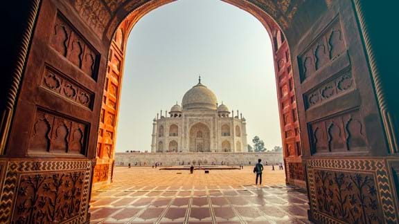 Take a trip to the Taj Mahal