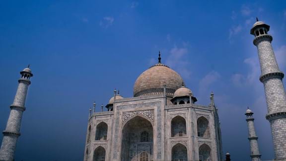 The Taj Mahal tomb chamber