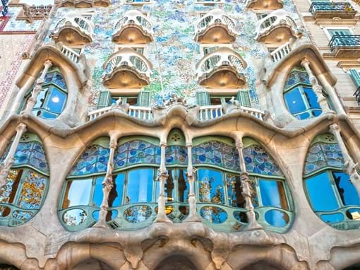 Gaudi's architecture in Barcelona