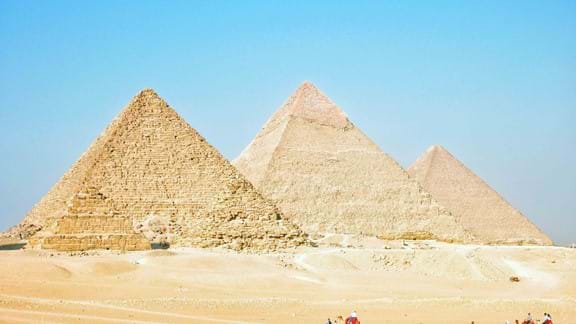 See the pyramids