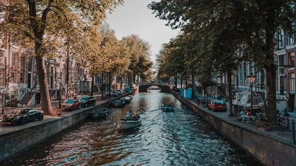 Enjoy a cruise of the Amsterdam canals